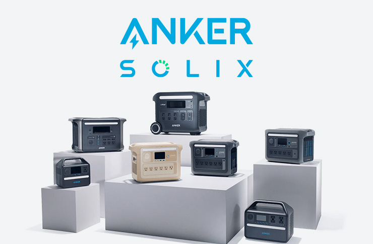 ANKER SOLIX リン酸鉄ポータブル電源シリーズ | ☆千代田デンソー株式
